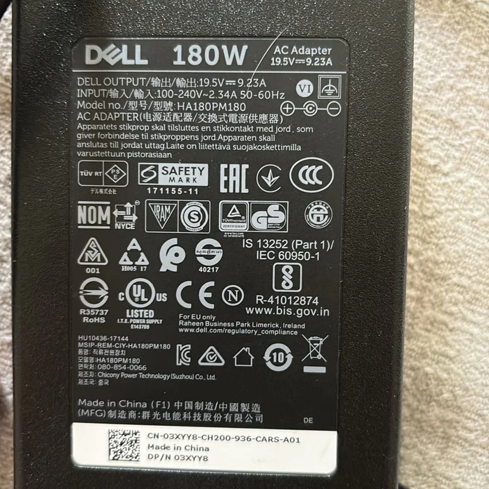 Laptop charger